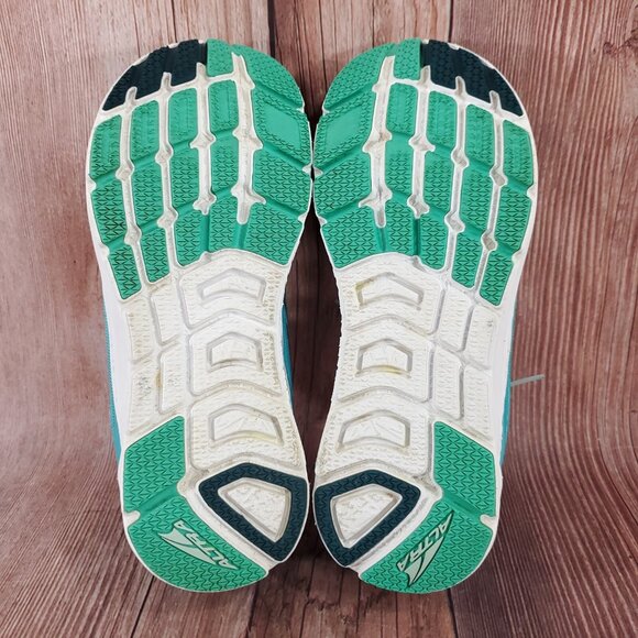 Altra Womens Size 6.5 Rivera Teal Blue Running Shoes AL0A4VQV324 - Picture 13 of 14